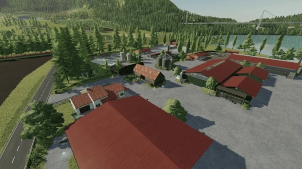 FS22 - Bayrischer Wald Map V1.0 | Farming Simulator 22 | Mods.club