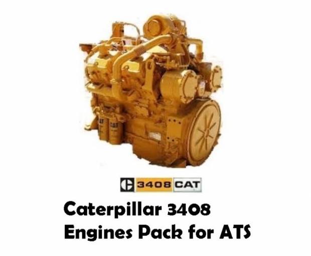 ATS - Caterpillar 3408 Engines Pack V1.6 (1.43.x)