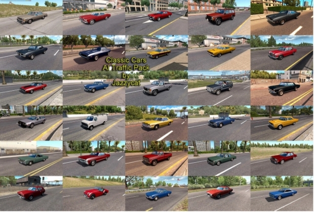 ATS - Classic Cars AI Traffic Pack V6.3 (1.43.x)