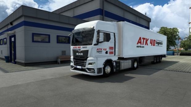 ETS2 - Combo Skin ATK 40 V1.0 (1.43.x)