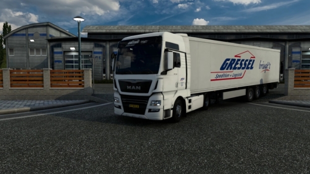 ETS2 - Combo Skin Gressel Spedition V1.0 (1.43.x)