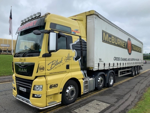 ETS2 - Combo Skin McBurney Transport Group V1.0 (1.43.x)