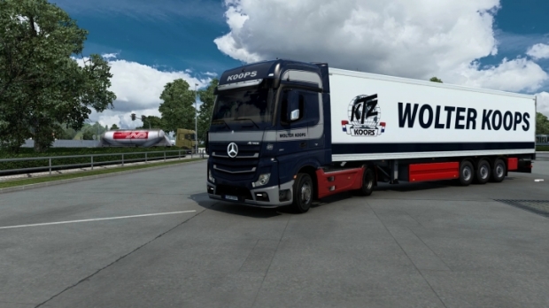 ETS2 - Combo Skin Wolter Koops V1.0 (1.43.x)
