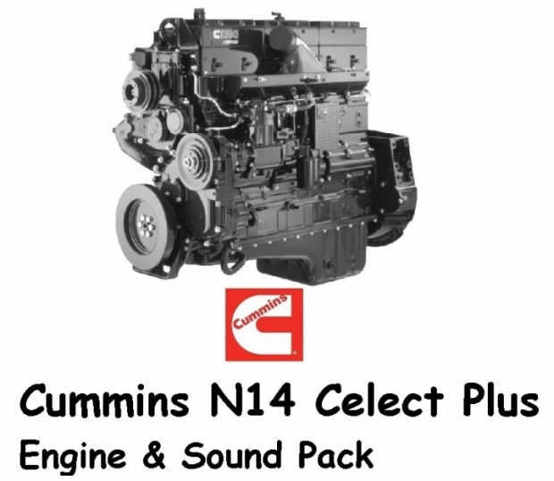 ATS - Cummins N14 Celect Plus Engines Pack V1.3 (1.43.x)