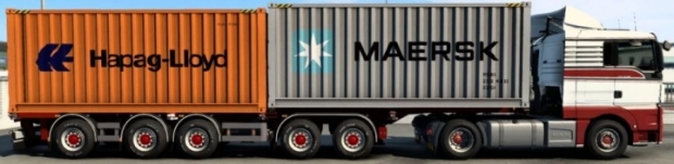 ETS2 - D-Tec Combi Trailer Ownable V1.2 (1.43.x)