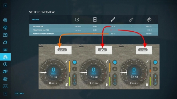 FS22 - Damage Bar Selection V1.0