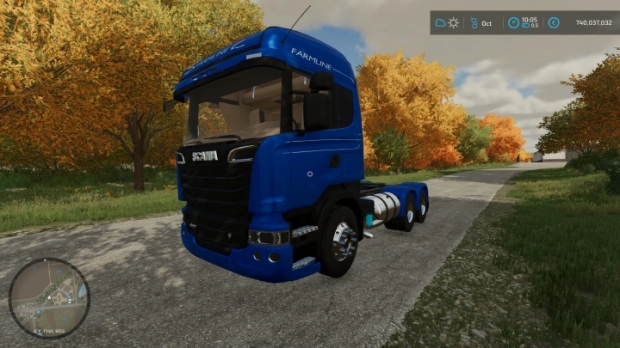 FS22 - FarmLine Scania 6x4 Truck V1.0