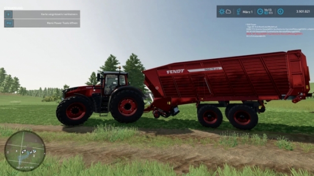 FS22 - Fendt Tigo RX75 D MultiColor-MultiFruit 3 Capacity Configurations V1.0