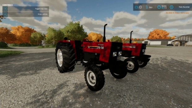 FS22 - Fiat 7056-8066 Tractor V2.0