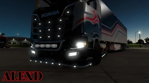 ETS2 - Fog Light for Scania S R 2016 (1.43.x)