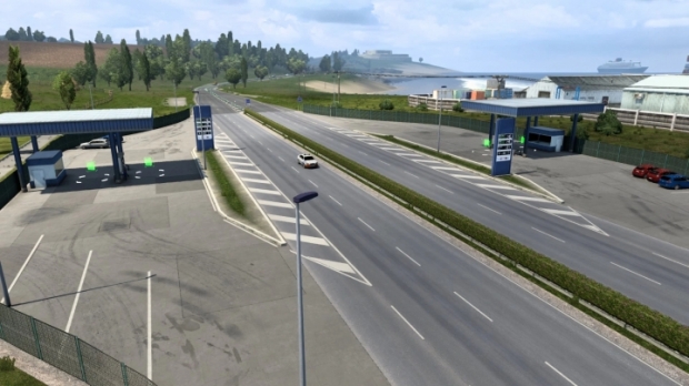 ETS2 - Gas Station Upgrade Mod on The C-D Road V1.0 (1.43.x) | Euro ...