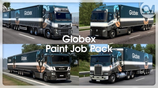 ETS2 - Globex Paint Job Pack V1.11 (1.43.x)