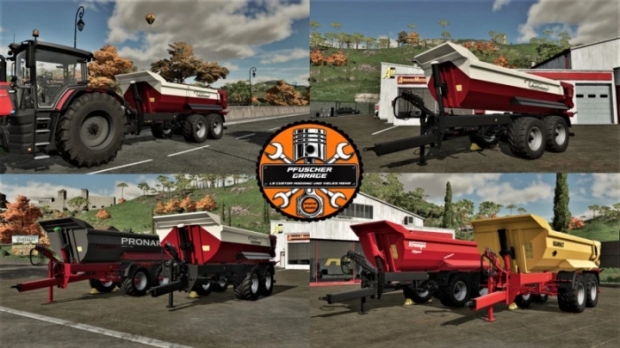 FS22 - Halfpipe Pack Incl. Thalhammer Trough V1.0