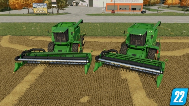 FS22 - John Deere 600F Header Series V1.0
