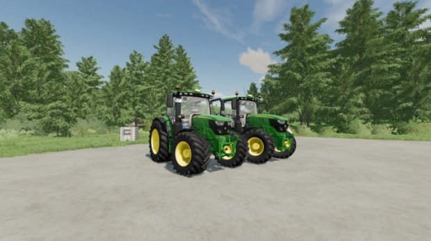FS22 - John Deere Medium Frame 6R Series V1.0
