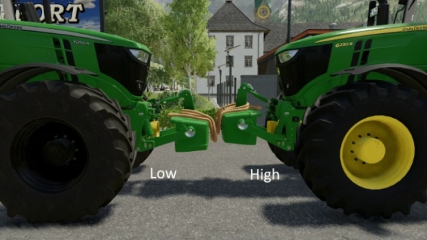 FS22 - John Deere Pickup Weights V1.0