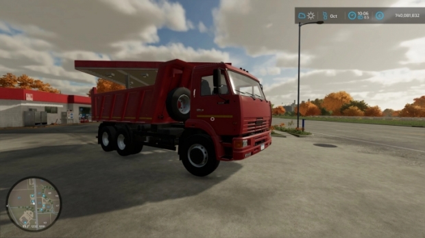 FS22 - Kamaz 6520 Dump Truck V1.1 | Farming Simulator 22 | Mods.club