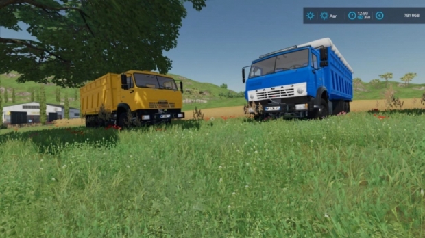 FS22 - Kamaz Grain 65115-7 Truck V2.0