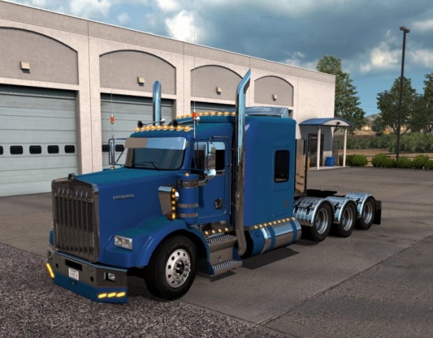 ATS - Kenworth T800 Wide/High/Hood (1.43.x)