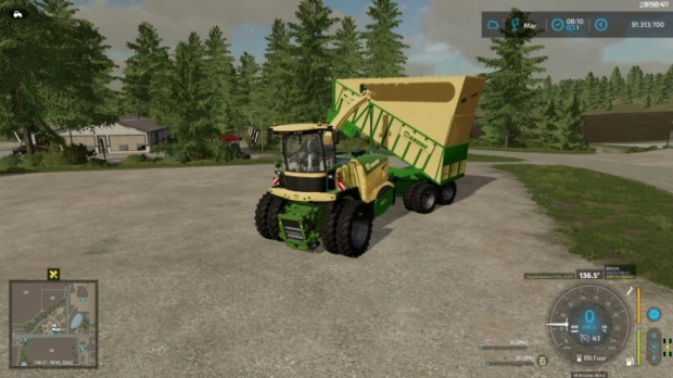 FS22 - Krone BigX 1180 Gargo V1.0.2.1