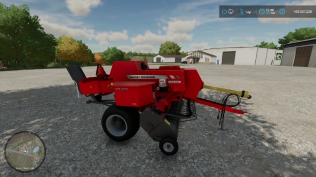 FS22 - Massey Ferguson Hesston 1840 V1.0 | Farming Simulator 22 | Mods.club