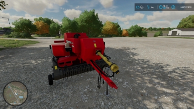 FS22 - Massey Ferguson Hesston 1840 V1.0 | Farming Simulator 22 | Mods.club