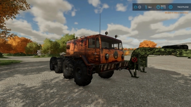 FS22 - Maz 537 Hurricane Truck V1.0
