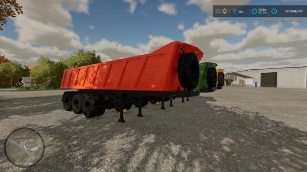 FS22 - Maz Tipper MultiColor MultiFruit Capacity Selection V1.0