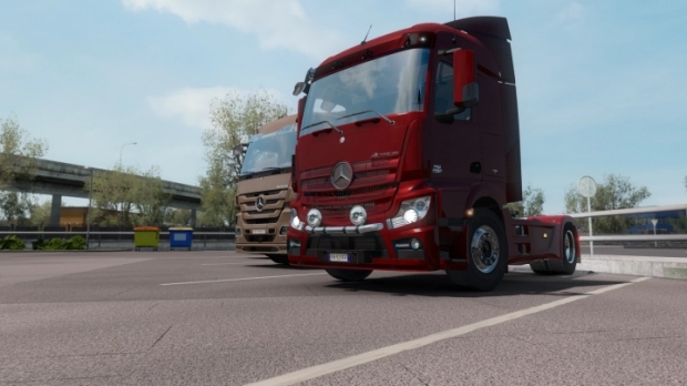 ETS2 - Mercedes-Benz Actros MP4 Fix V1.7 (1.43.x)