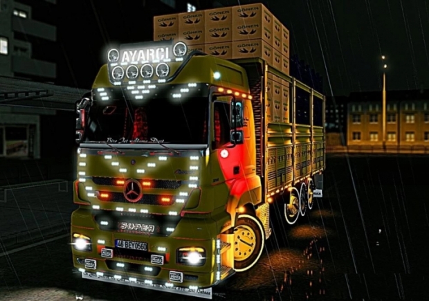 Ets Mercedes Benz Axor Truck X Euro Truck Simulator Mods Club