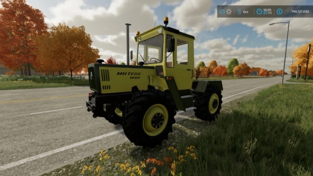 FS22 - Mercedes-Benz Trac 1000-1100 Tuning V1.0