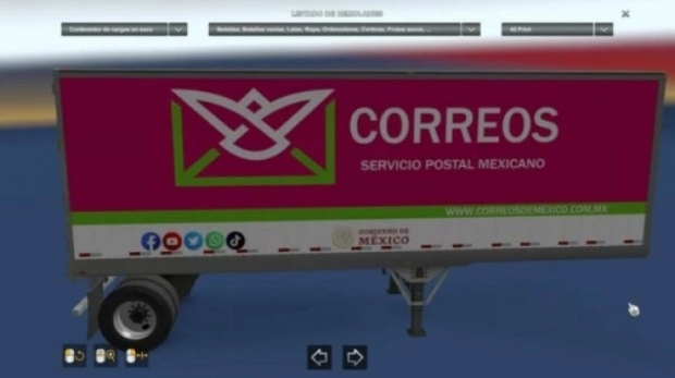 ATS - Mexican SCS Trailer Skinspack (1.43.x)