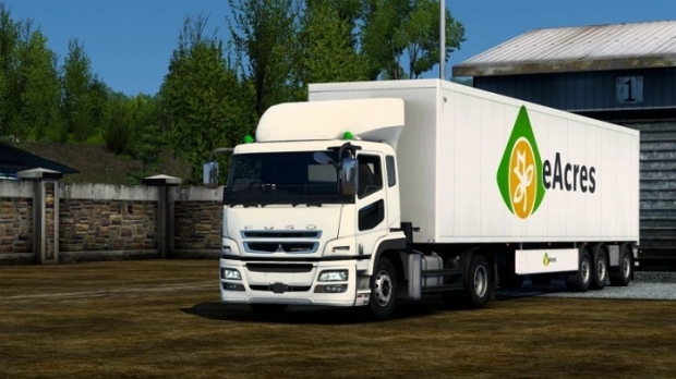 ETS2 - Mitsubishi Fuso Super Great Truck (1.43.x)