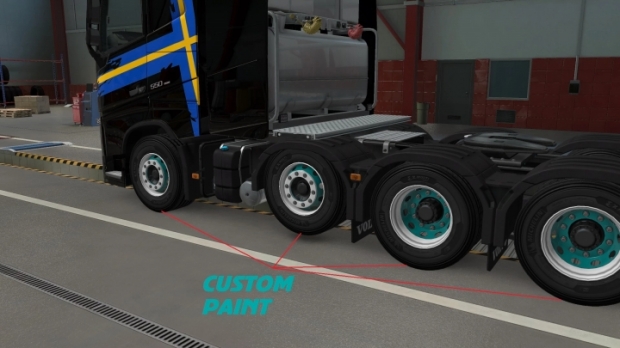 ETS2 - Old School Wheels Pack Real Update: 20.01.2022 (1.43.x)