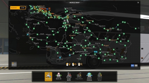 ETS2 - OyunyusBisMap Save Game Profile (1.43.x)