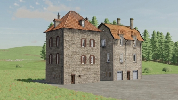 FS22 - Placeable Decorative Houses V1.0