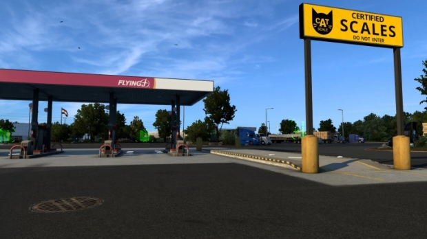 ATS - Real Gas Stations Revival Project V1.2 (1.43.x)