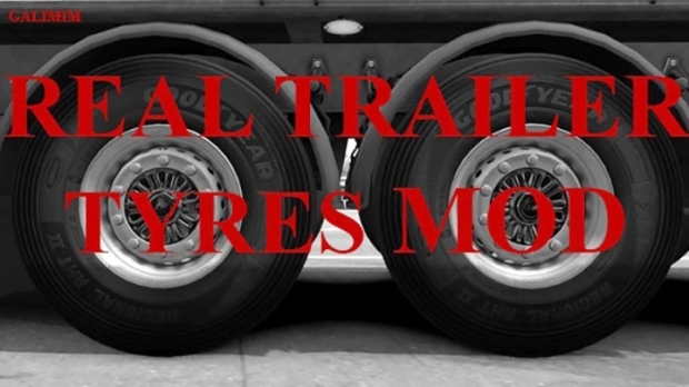 ETS2 - Real Trailer Tyres V1.7 (1.43.x)