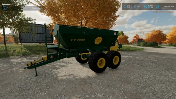 FS22 - RU 7000 Fertilizer Spreader V1.0