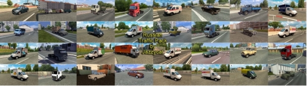ETS2 - Russian Traffic Pack V3.8.1 (1.43.x)