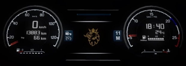 ETS2 - Scania 2016 S & R Custom Dashboards V1.8.1 (1.43.x)