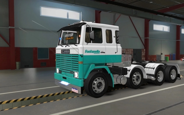 ETS2 - Scania LK 111 by Romario Cardoso Fontanella Skin V1.0 (1.43.x)