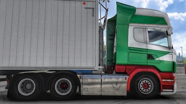 ETS2 - Scania RJL Ex Knut Enger Transport Skin V1.0 (1.43.x)