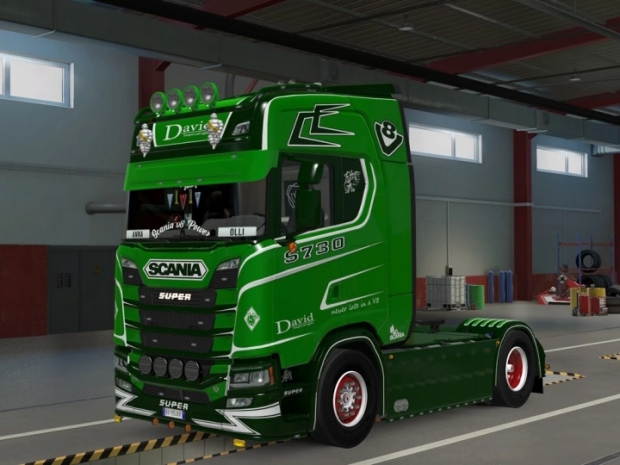 ETS2 - Scania S NG Skin V1.0 (1.43.x)