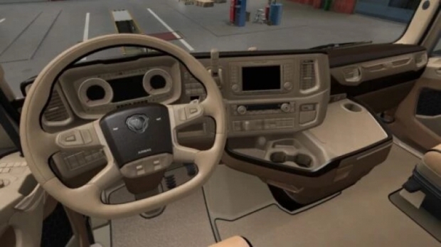 ETS2 - Scania S & R Light Lux Interior (1.43.x)