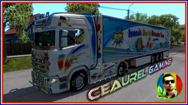 ETS2 - Skin Romanian Map (1.43.x)