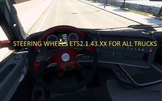 ETS2 - Steering Wheels for All Trucks (1.43.x)