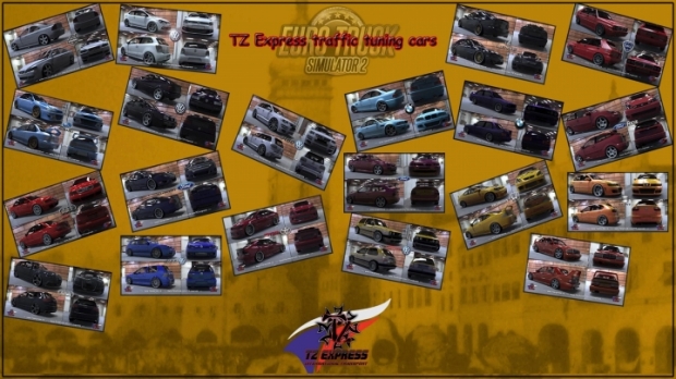 ETS2 - TZ Tuning AI Cars (1.43.x)