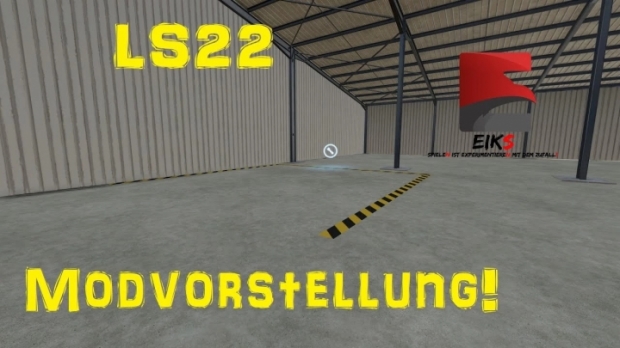 FS22 - Werkstattflache V1.0