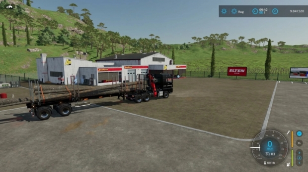 FS22 - Wood Trailer V1.0.1.1